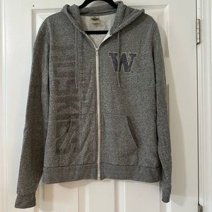 New Agenda University of Washington Zip Up Hoodie- Medium